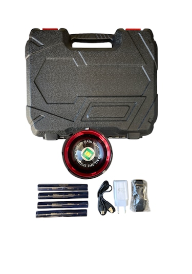 Ws-1150 Uzun Menzilli El Feneri 60watt 5500 Lümen Siyah