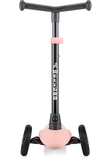 Wellgro Turbo 3 Tekerli Yükseklik Ayarlı Scooter, Pembe Pembe