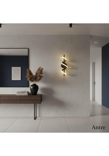 Burgu Ledli Pilli Aplik Siyah