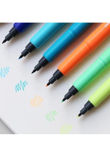 Monami Plus Pen S Fineliner Keçeli Kalem 12'li Set