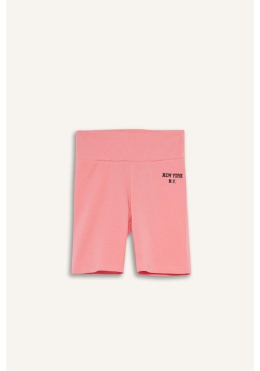 Defacto Kız Çocuk Biker Tayt B0843a825hspn323 Pembe