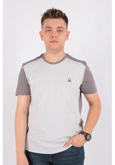 Benetton T-shırt Antrasit