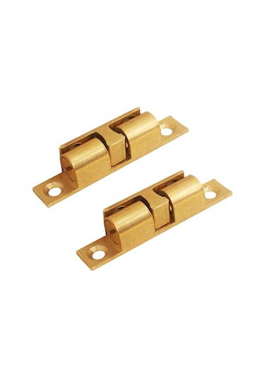 2 Adet Kabine Manyetik Bahar Toka Top Kapı Enayi, Stil: Büyük Altın Diğer