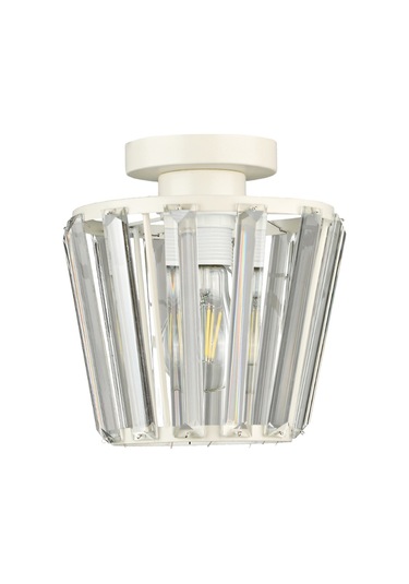 Begüsa Neva Tavan Montaj Tekli Avize Beyaz