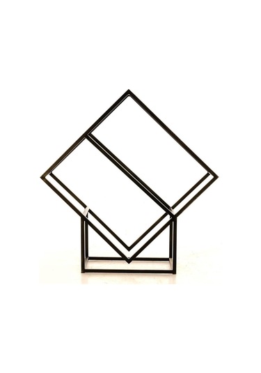 Şömine Metal Odunluk Odun Kovası Şömine Yanı Odunluk