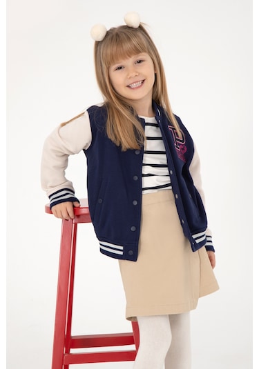 U.s. Polo Assn. Kız Çocuk Lacivert Sweatshirt 50298491-vr033 Lacivert