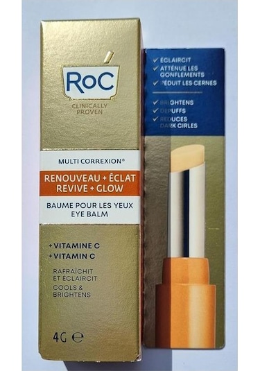 Roc Multi Correxion Revive Glow Aydınlatıcı Göz Çevresi Balsamı 4 G