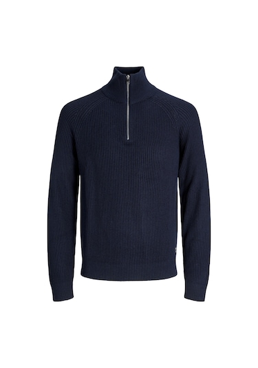 Jack & Jones Erkek Kazak 12278919 Lacivert Lacivert