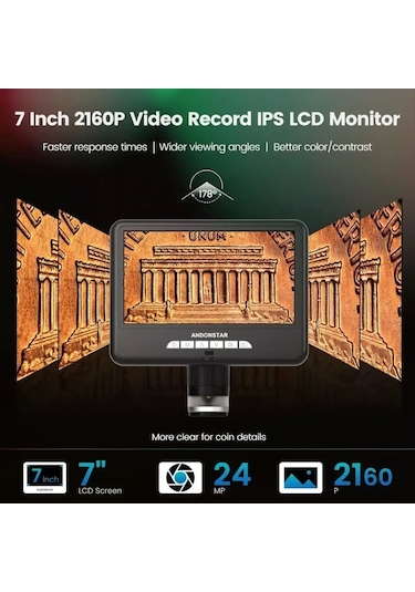 Andonstar Ad207s Hdmı Dijital Mikroskop