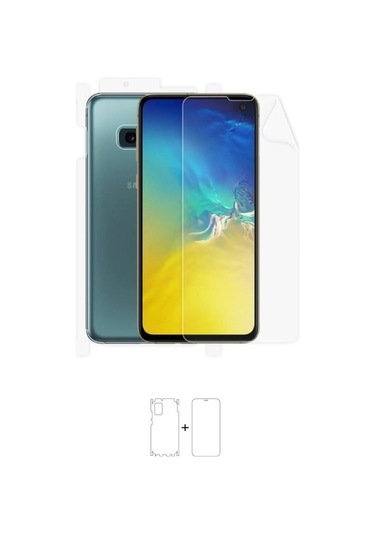Galaxy S10e İle Uyumlu Ön-arka Jelatin Tam Koruma