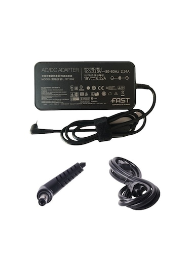 Fast Asus Fx503vm-e4088 Uyumlu Adaptör 19v 6.32a 6.3a 120w Şarj Cihazı Şarj Aleti