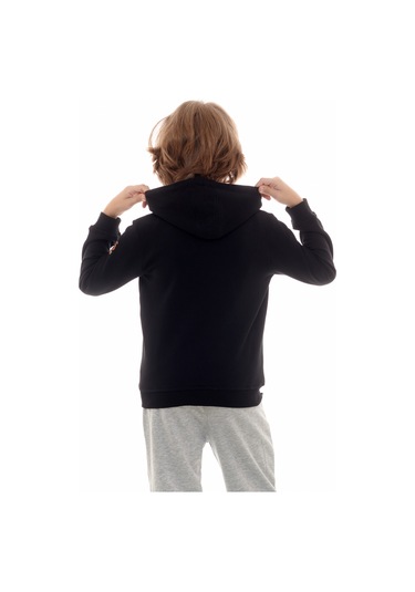 Galatasaray 100.yıl Çocuk Hoodie C232178 SIYAH