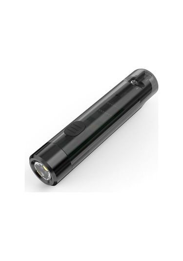 Kosona Mini Anahtar Zinciri Feneri, 7 Işık Modu, Su Geçirmez Ve Darbe Dayanıklı, 200mah Li-pil İle Type-c Hızlı Şarj, Siyah Siyah