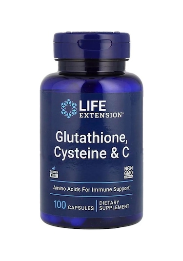 Life Extension Glutathione Cysteine & C 100 Kapsül