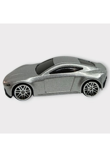 Metal Mini Arabalar 8 Cm - Gri - 1 Lisinya