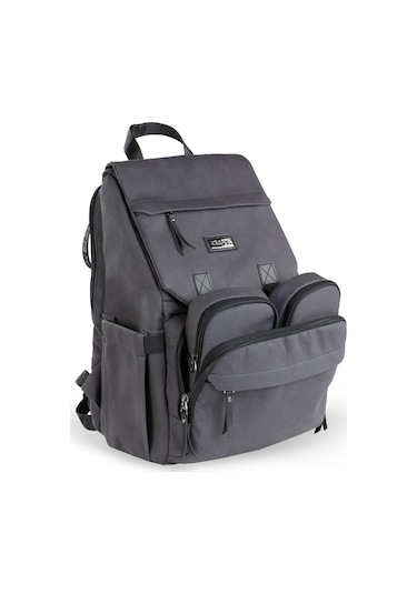 Kraft Moon Bebek Bakım Sırt Çantası Siyah Siyah