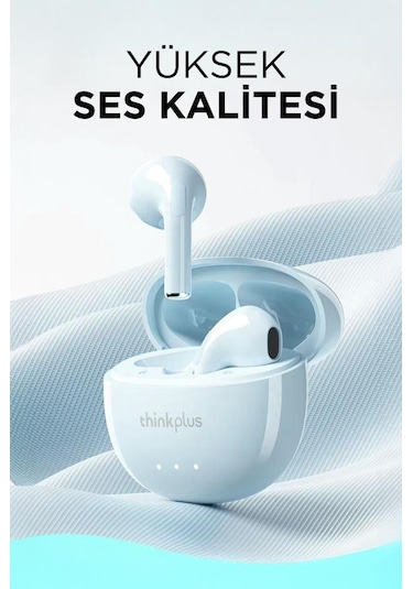 Lenovo Thinkplus Lp2 Pro Aı Tws Bluetooth V5.4 Dil Çevirici Hıfı Stereo Ses Kulaklığı