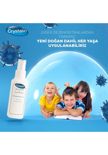Crystalin Antiseptik Dezenfektan 400  ML