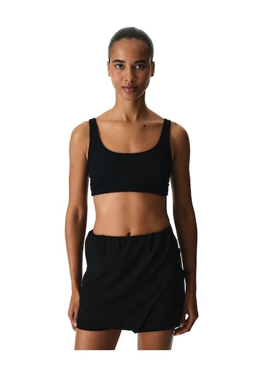 Penti Siyah Skirt Deniz Şortu