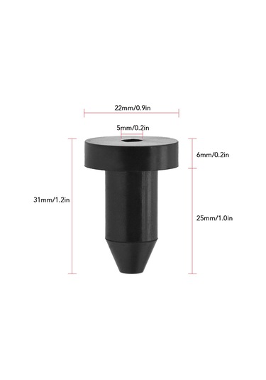 Mufunye Kano Su Çıkartma Tıkanırcısı - Kauçuk Malzeme, Su Geçirmez, Kolay Kurulum - 3 Adet Kayak Aksesuarı