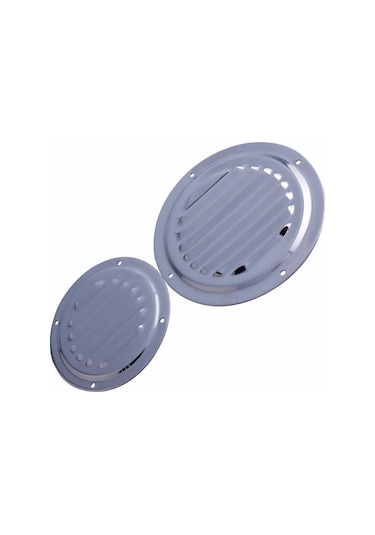 Tekne Yuvarlak Havalandırma Paslanmaz Krom 125mm