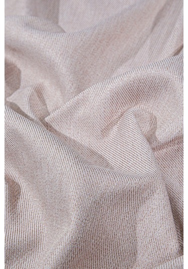 Impulse Halkalı Fon Perde Pudra 140x260 Pudra