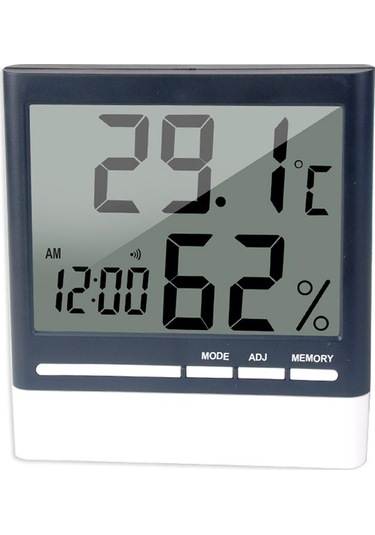 Suntek Termometre Higrometre Kapalı Nem Ölçer Küçük Çok Oq