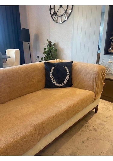 Mulberry Wellsoft Koltuk Örtüsü 220 x 300 Camel