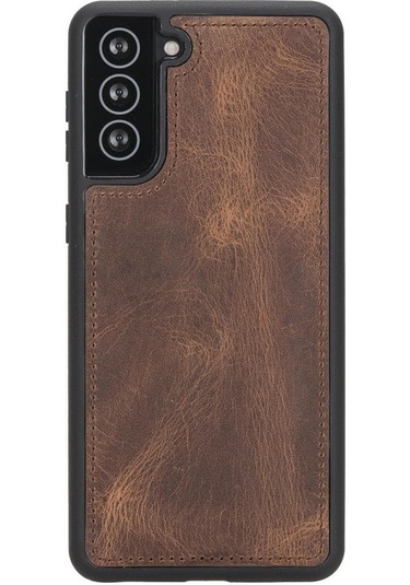 Samsung Galaxy S21 Ultra Deri Çıkarılabilir Cüzdan Kılıf