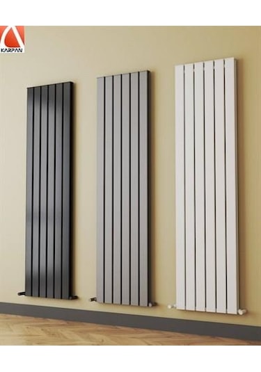 Nirvana 1800x390 Beyaz 5 Dilim Dekoratif Hibrit Alüminyum&Çelik I