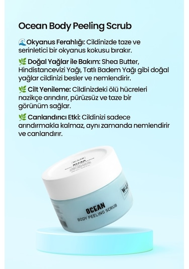 W-Lab Cosmetics Ocean Body Peeling Scrub 250 Ml