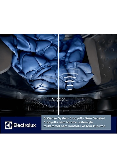 Electrolux EW8D394MT 800 Serisi Ultracare Steam 9 Kg Isı Pompalı Buharlı Inverter Kurutma Makinesi