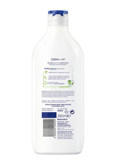 Nivea Naturally Good Aloe Vera Özü Vücut Losyonu 350 ML