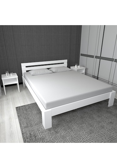 Letto Mdf Karyola Kolay Kurulum-945 Çift Kişilik