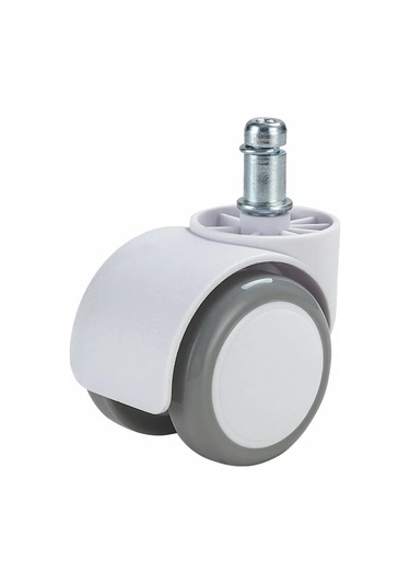 Brabıx Ofis Koltuğu İçin Lastik Tekerlek Seti 5 Adet 415726099 Beyaz