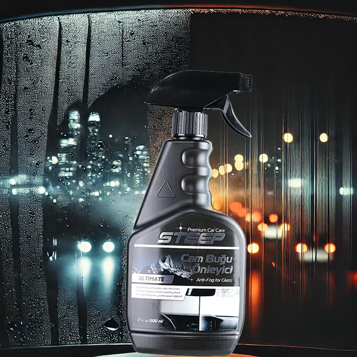 Steep Ultimate Cam Buğu Ve Leke Önleyici 500 Ml Mikrofiber Uygulama Bezi 40x40
