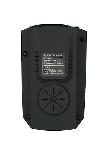 Xiyyadms V7 Arabalı Radar Tespit Cihazı - İngilizce Ve Rusça Desteği - Kırmızı Renk