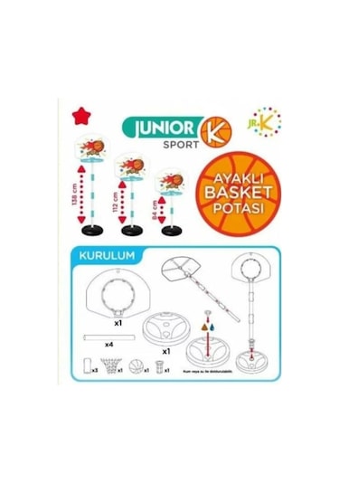 King Toys 5062 Ayaklı Basket Potası