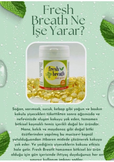 Fresh Breath Ağız Kokusu Önleyici 8 x 90 Kapsül