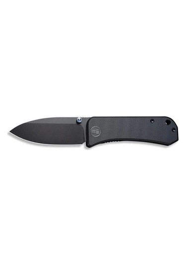 We Knife Banter Black G10 Handle Black Stonewashed Cpm S35vn Blade Kamp Çakı Siyah