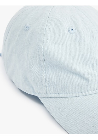 Koton Pamuklu Cap Şapka Mavi 6sak40071aa