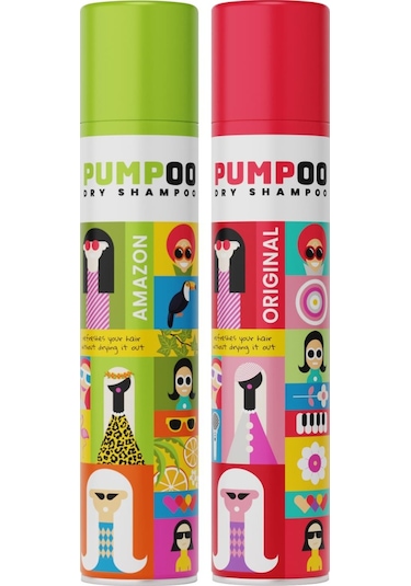Pumpoo Orijinal  + Amazon Kuru Şampuan 200 ML