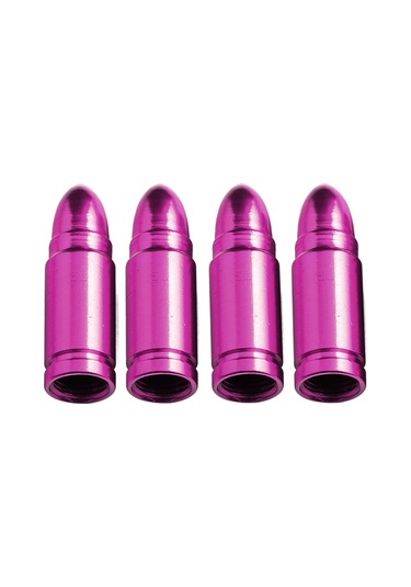 Neevoyu Alüminyum Purple Piyano Tipi Lastik Valve Kapağı - Araç, Motosiklet, Bisiklet Uyumlu - Dayanıklı Ve Kolay Kurulum