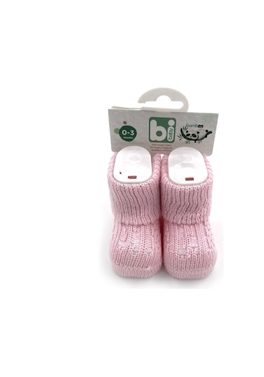 Bibaby Bambu Jakarlı Bebe Çorap 68113 Pembe