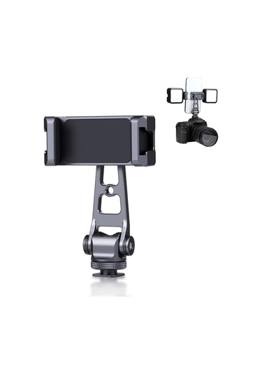 Homyl Kameralı Telefon Soğuk Yuva Tutucu Montaj Adaptörü 15cmx10cmx4cm