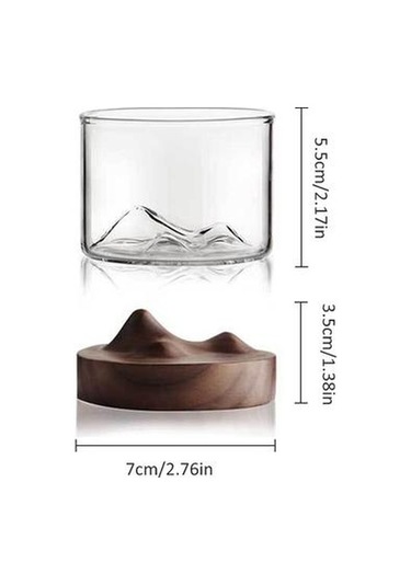 Kahve Kupaları Cam Kupa İçme Yalıtım Cam Çay Bardağı Yaratıcı Hediye Drinkware Süt Viski Gözlük Bira Steins Ahşap