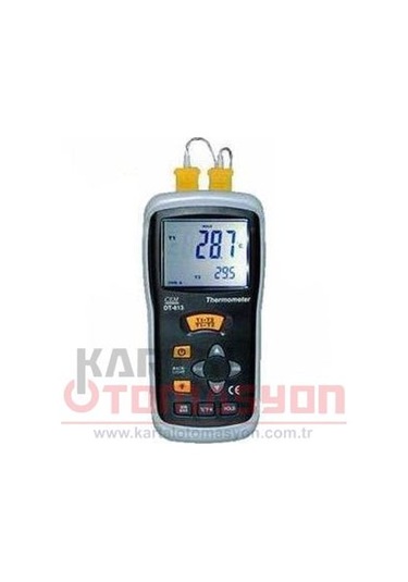 Dt 613 Çift Girişli Dijital Termometre