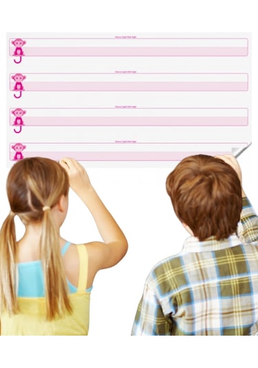 River World 100 Cm X 56 Cm 'lik Yazı Tahtası Akıllı Kağıt Kılavuz Çizgili Duvarda İz Bırakmaz Statik