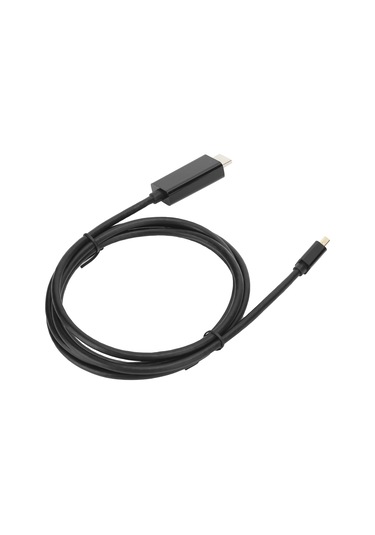 Mufunye Mini Dp'den Hdmı'ye Erkek-erkek Dönüştürücü Kablosu, 4k Ultra Hd Destekli, 1.83m, Siyah, Ses-video Aktarımı, Plug & Play, Projeksiyon Ve Tv Uyumlu