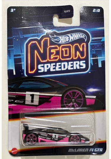 Hot Wheels Mclaren F1 Gtr Pembe